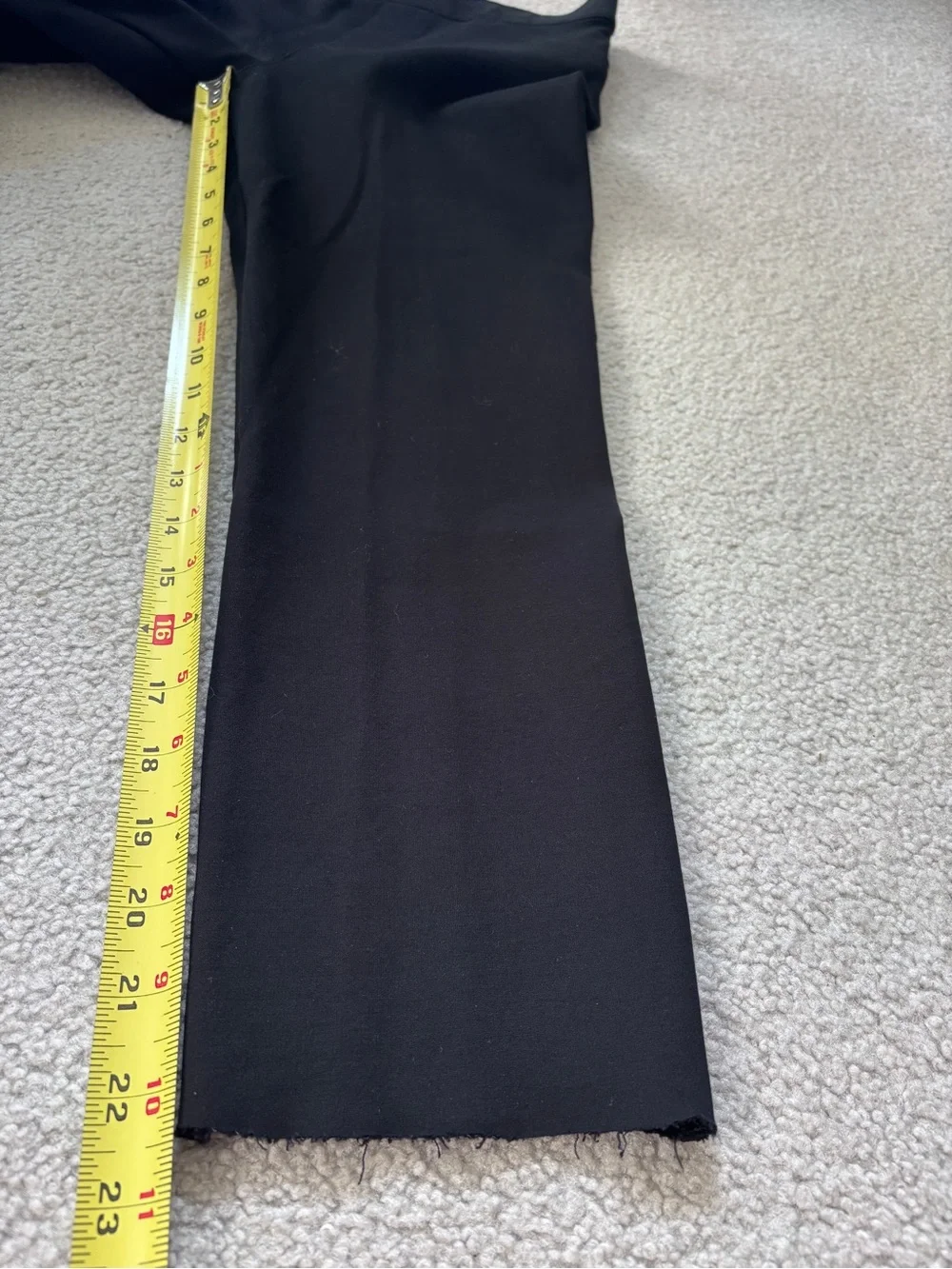 SPANXsmooth™ PerfectFit Ponte Ankle Straight Pant Pull On Black Size Small